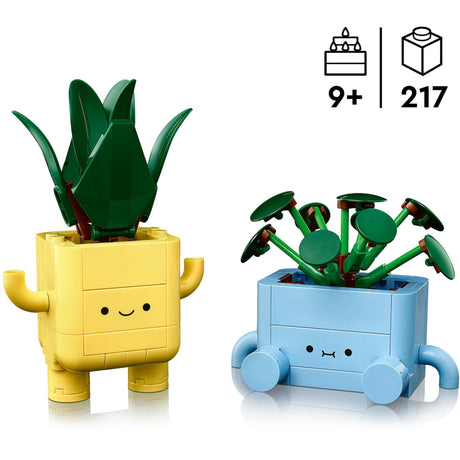 Lego Botanesch Sammlung - lëschteg Planzen Bauspiller (10349)