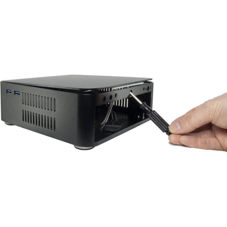 Inter-tech ITX A80 HTPC Case (Black | 2x USB-A)