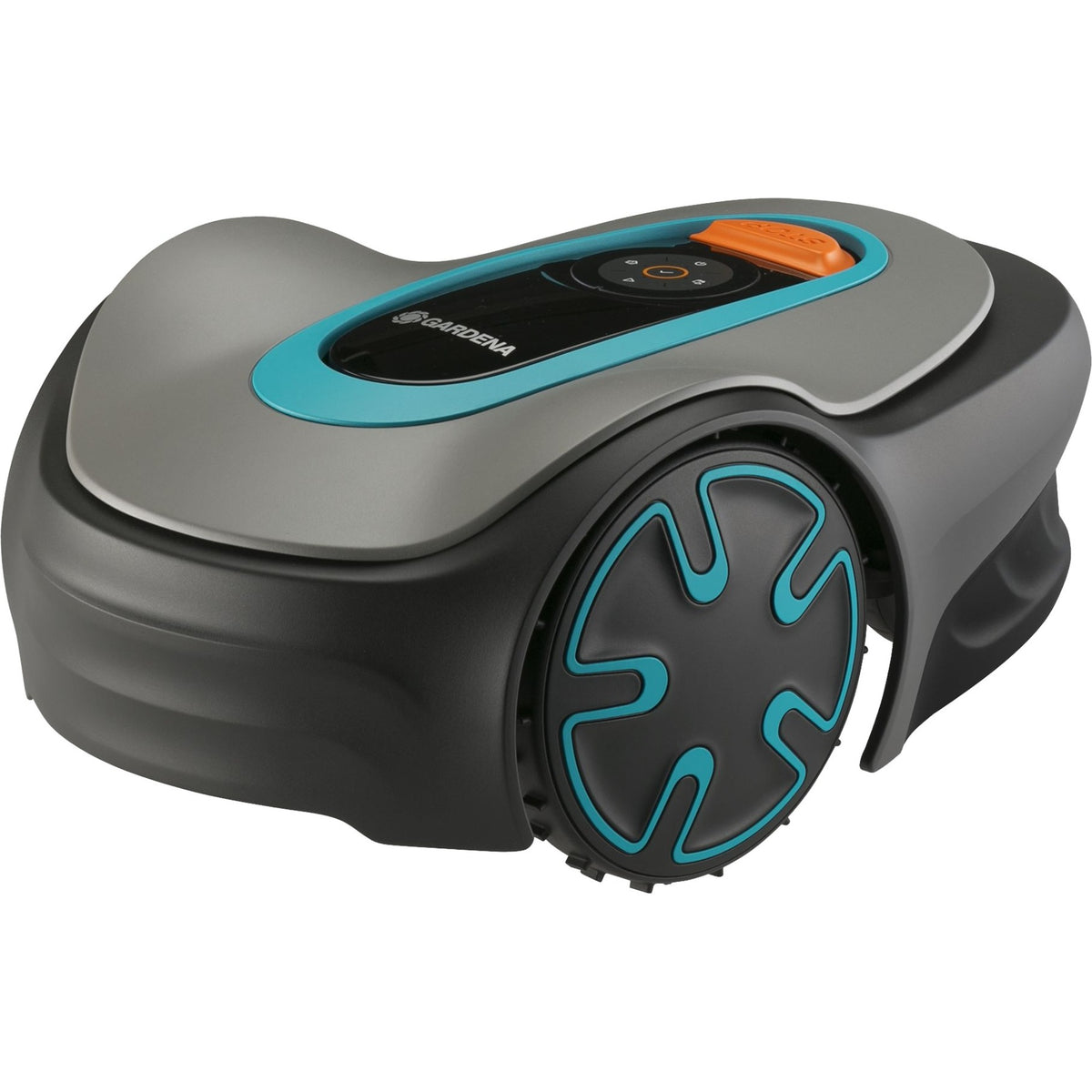 Gardena robotgressklipper Sileno Minimo 250 (grå turkis, 250 m², li-ion batteri + basestasjon inkludert, Bluetooth)