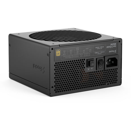 Fractal design ion gold 3 modularni 850 W napajalnik (črn, 1x 12v-2x6, 3x pcie)