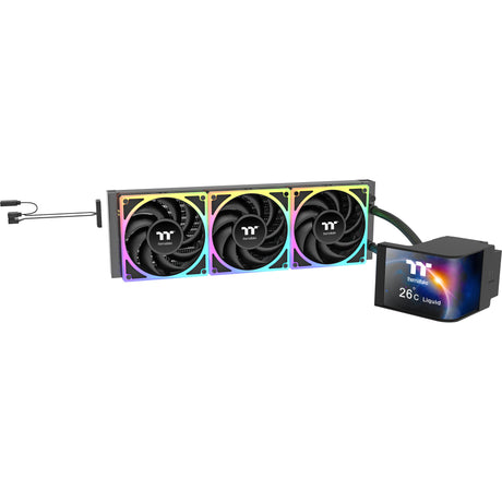 Thermaltake Magcurve 360 Ultra Arbb Sync AIO kapalinový chladič vodní chlazení (černý)