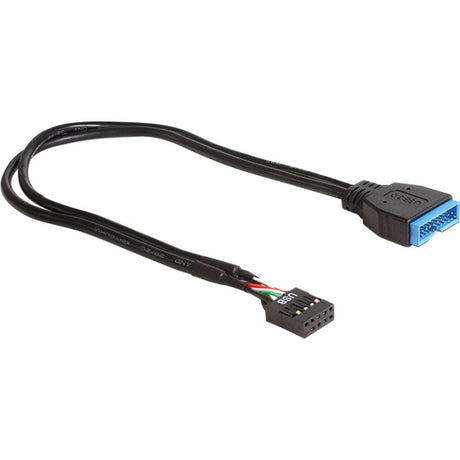 Delock USB 2.0 > 3.0 header adaptér (černý, 0,3 metru)
