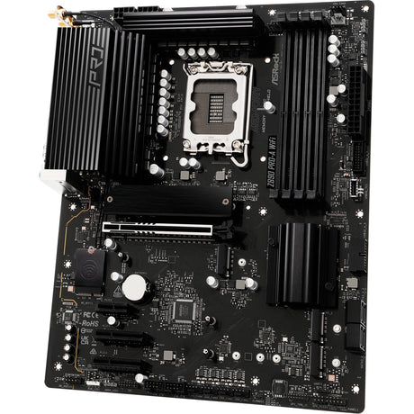 Asrock Z890 Pro-A WiFi Socket 1851 motherboard (black, RAID, 2.5GB-LAN, WiFi 6e, BT, Sound, ATX)