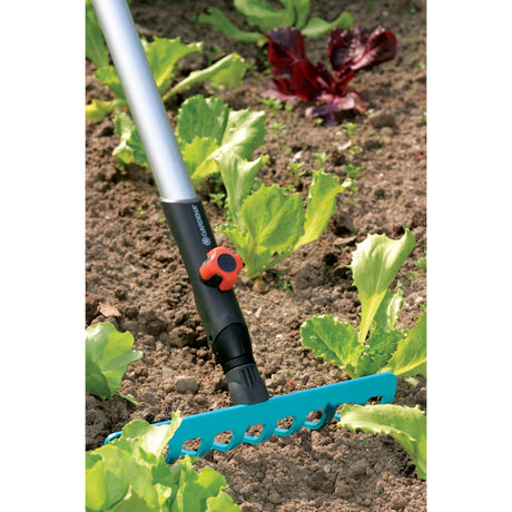 Gardena combisystem rake (turquoise black, 3176-20)