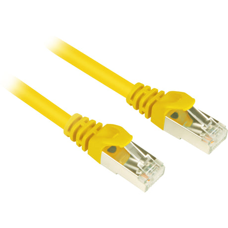 Sharkoon network cable SFTP, RJ-45 with Cat.6 (yellow, 1.5 meters)