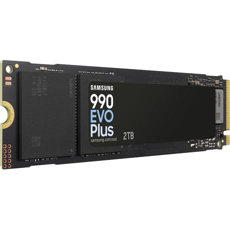 Samsung 990 Evo Plus 2 TB SSD (MZ-V9S2T0BW, PCIe 4.0 x4 5.0 x2, NVMe 2.0, M.2 2280)