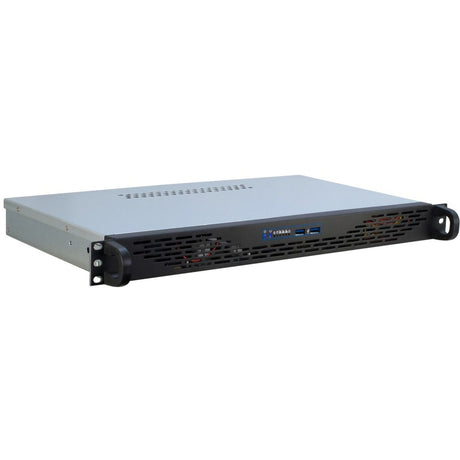 Inter-tech 1u k-125l skříň do racku (černá | 2x USB-A)