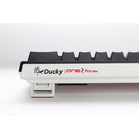 Ducky one 2 pro mini classic rgb mechanical gaming keyboard (black, us layout (qwerty), cherry mx speed silver, 60%, rgb led, double-shot pbt, quack mechanics)