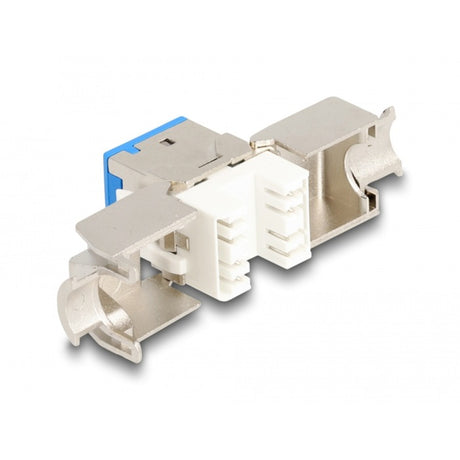 Delock keystone modul rj45 jack na lsa cat 6a bez nářadí, 8 kusů (vícebarevné)