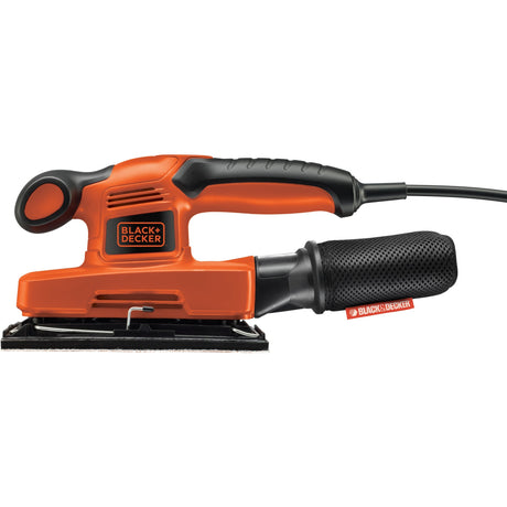 Black+decker 240w 1 3sheet orbital sander (black orange)
