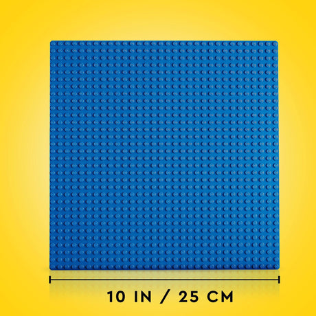 Lego classic blue building plate - 11025