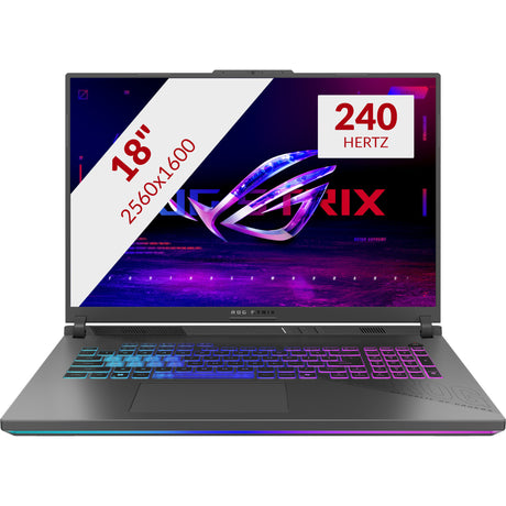 Asus ROG Strix G18 G814FP-S9006W 18 igralni prenosnik (siv | R9 9955HX | RTX 5070 | 32 GB | 1 TB SSD)