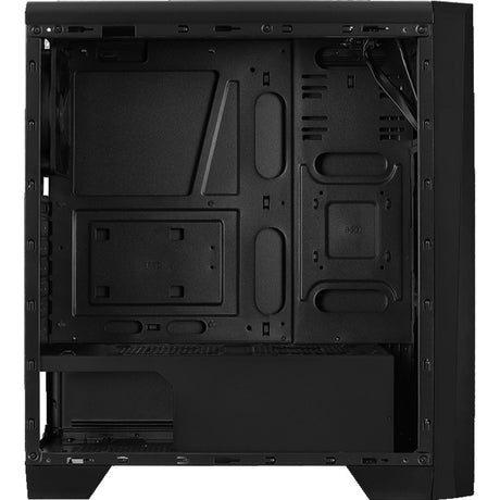 Ohišje Aerocool Cylon Midi Tower (črno | 3x USB-A | RGB | okno)