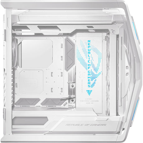 Asus rog hyperion gr701 big tower case (white | 4x usb-a | 2x usb-c | rgb | tempered glass)