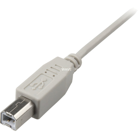 Sharkoon USB-A 2.0 > USB-B cable (grey, 0.5 meters)