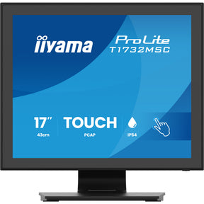 Iiyama prolite t1732msc-b2s 17 érintőképernyős monitor (fekete, 1x kijelző port, 1x HDMI)