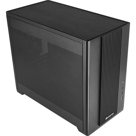 Chieftec bx-mesh mini tower housing (black | 1x USB-A | 1x USB-C | tempered glass)