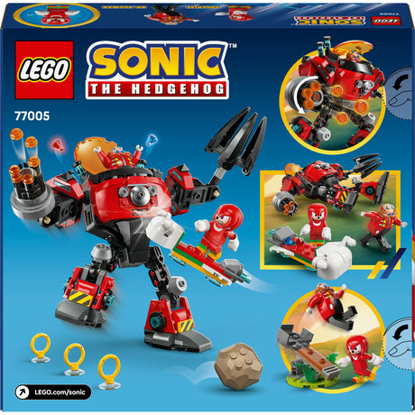 Lego® Sonic the Hedgehog™ Knuckles vs. Dr. Eggman Egg Crusher Mech - 77005