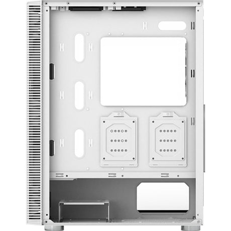 Montech x3 mesh midi tower case (white | 3x usb-a | rgb | tempered glass)