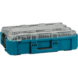 Makita Maktrak Organizer Medium P-91045 Tool Box (Blue Black)