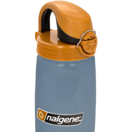 Nalgene on-the-fly lock-top sustain bottle, 700 ml drinking bottle (gray beige)