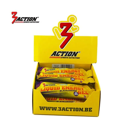 3action folyékony energiazselé fekete ribizli 55 ml - kijelző doboz 15 db - 1202020011
