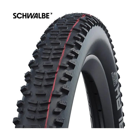 Zložljivi pas Schwalbe Racing Ralph Super Ground 27,5 x 2,25 57-584 mm - črna