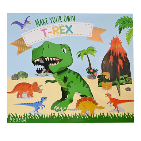 Faça seu próprio unicórnio, t-rex ou polvo 28x28x18cm