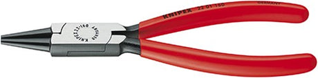 Knipex rundbøyetang svart atramentert med plastbelegg 125 mm - 2201125