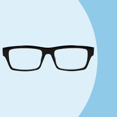Spectrum reading glasses black assorted rectangular