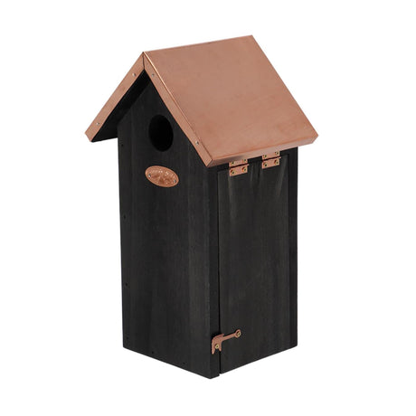 Esschert design nest box black copper great tit