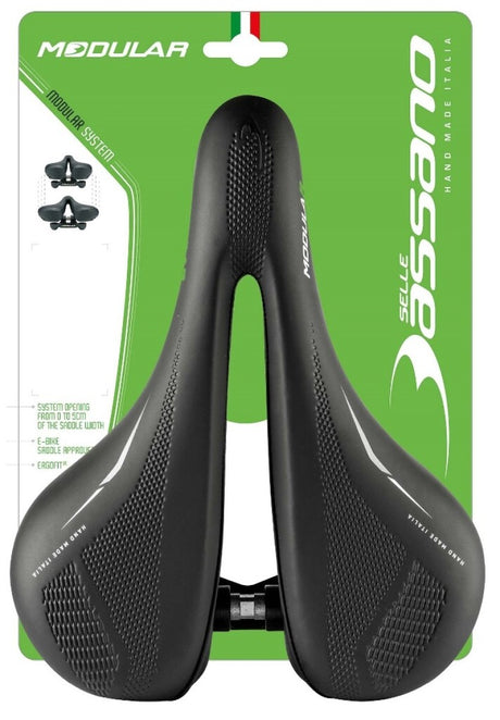 Selle Bassano Modular Ergo E-City Saddle Black