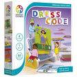 Smartgames dress code - educational logical puzzle game - 80 challenging assignments - shapes and colors game for toddlers - from 4 years