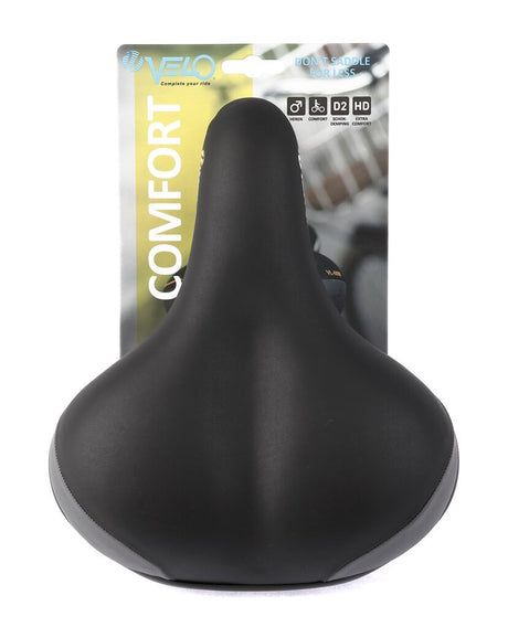 Velo Saddle Plush Touring Saddle Unisex with O-zone 3016146